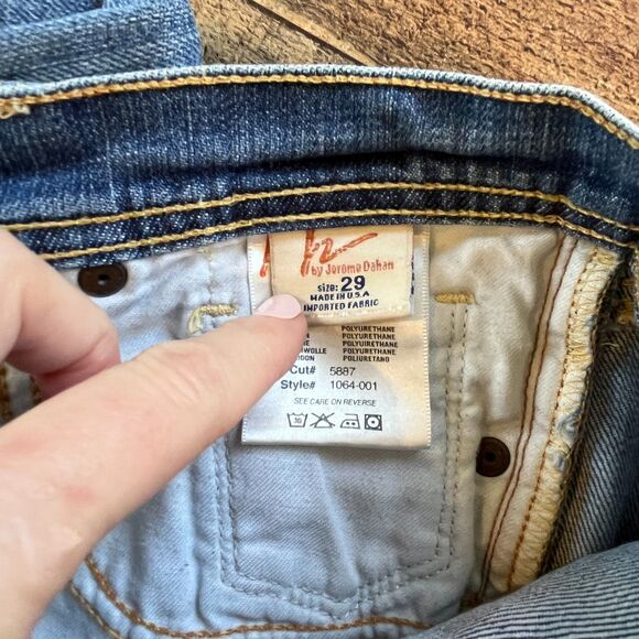 Citizens of Humanity Size 29 Ingrid Stretch Jeans Low Waist Flare - Picture 7 of 9